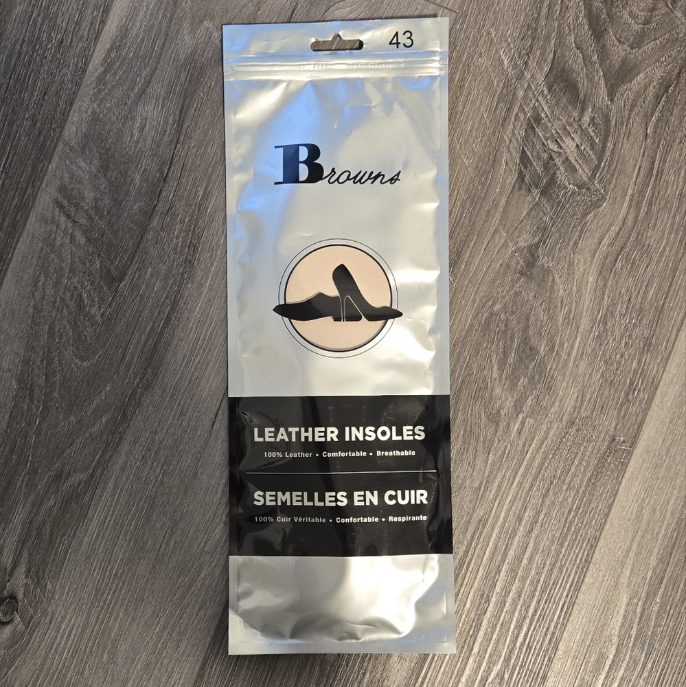 Browns Shoes Leather Insoles